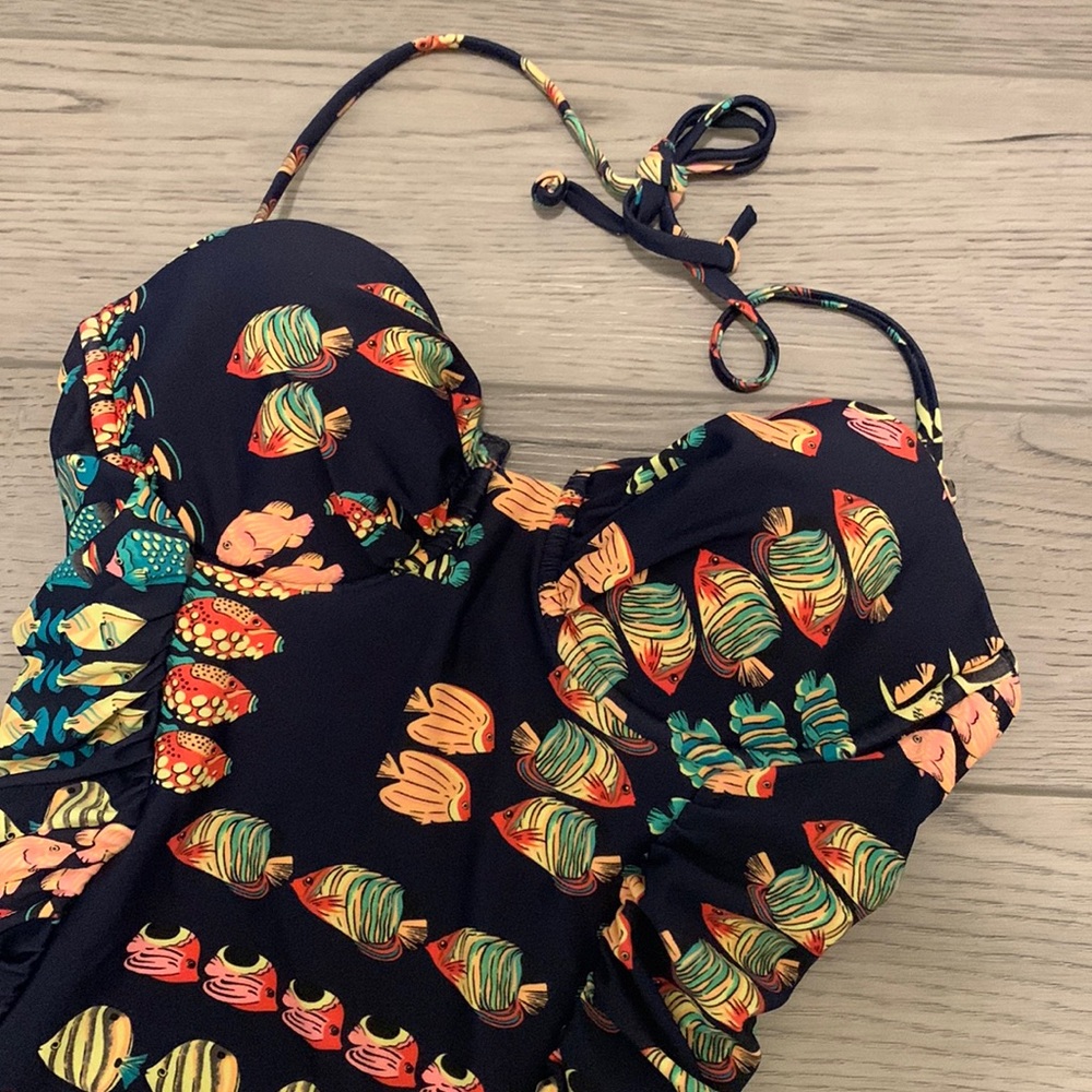 J. Crew One-Piece Swimsuit - Size: 4